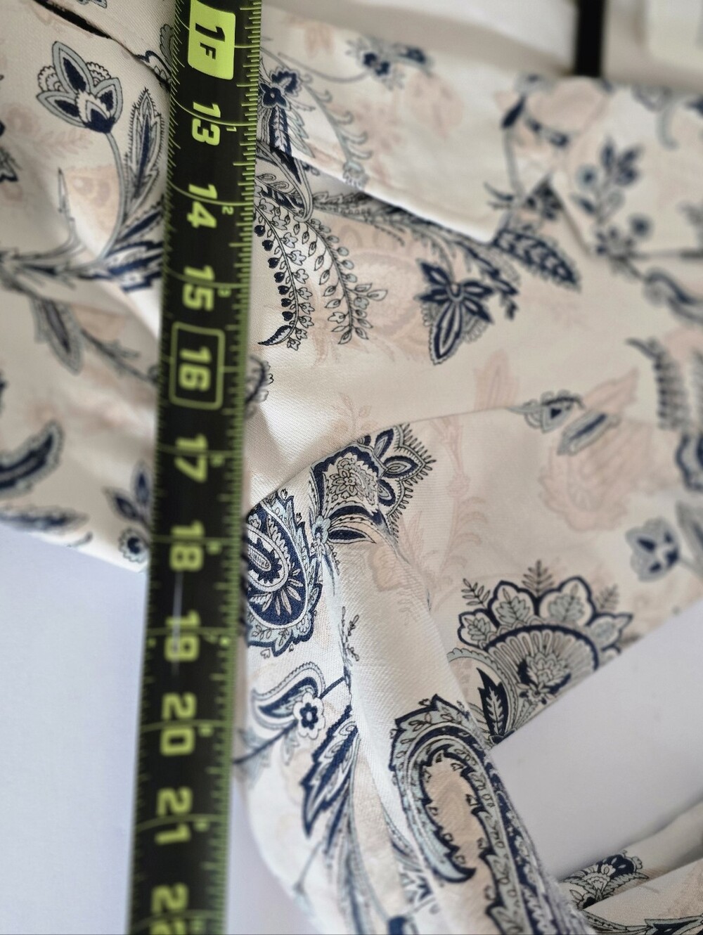 NWT By Anthropologie Printed Blazer Paisley 8 - Picture 10 of 10